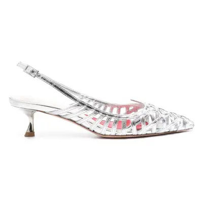 ROGER VIVIER - I Love Vivier Leather Slingback Pumps