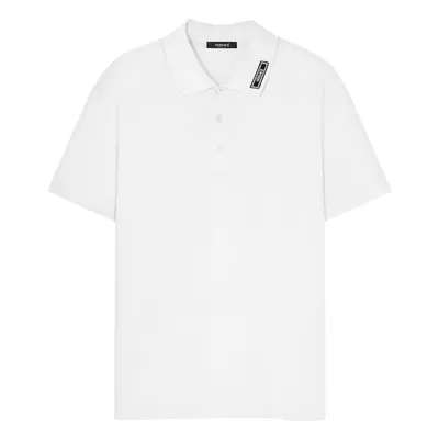 VERSACE - Logo Piquet Polo Shirt