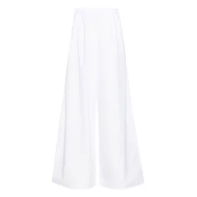 MAX MARA - Wide-leg Cotton Trousers