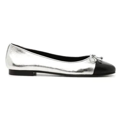 TORY BURCH - Cap-toe Leather Ballets