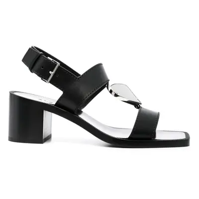 ALAÏA - Le Coeur Leather Sandals