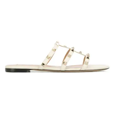 VALENTINO GARAVANI - Rockstud Leather Sandals