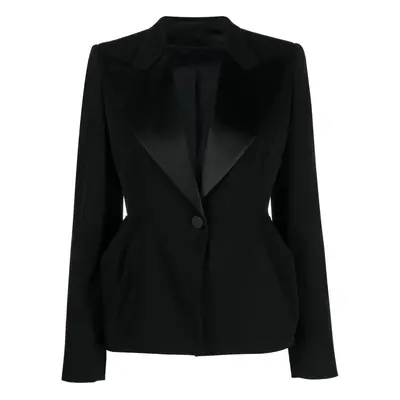 MAX MARA - Wool Single-breasted Blazer Jacket