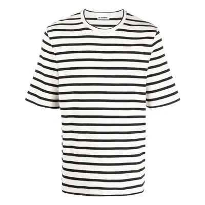 JIL SANDER - Striped Cotton T-shirt