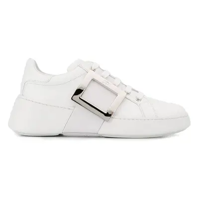 ROGER VIVIER - Viv Skate Leather Sneakers