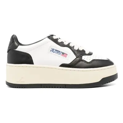 AUTRY - Platform Low Leather Sneakers