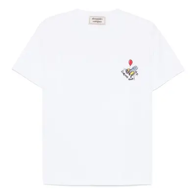 ALESSANDRO ENRIQUEZ - Embroidered Cotton T-shirt