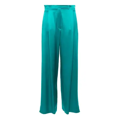 MAX MARA - Satin Wide-leg Silk Trousers