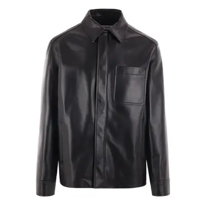 LOEWE - Leather Overshirt