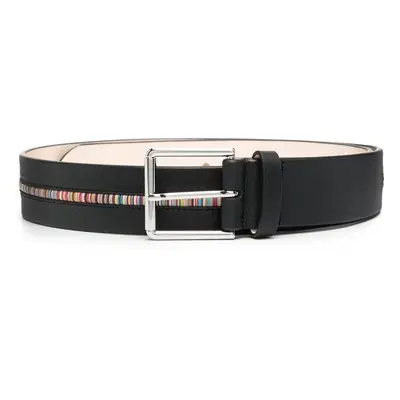 PAUL SMITH - Signature Stripe Leather Belt