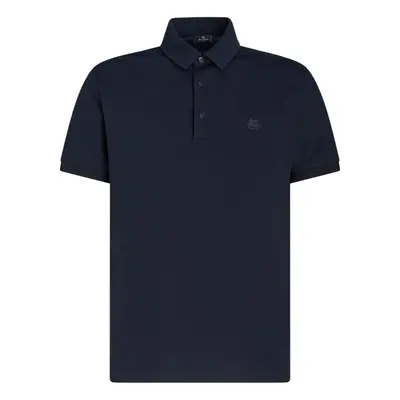 ETRO - Printed Cotton Polo Shirt