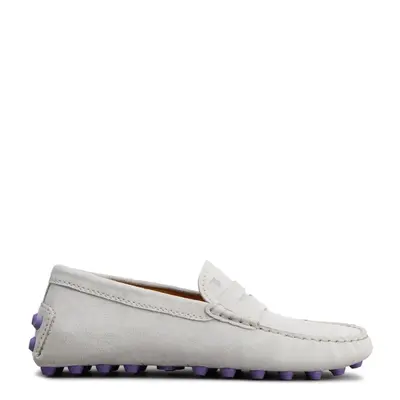 TOD'S - Gommini Bubble Suede Driving Shoes