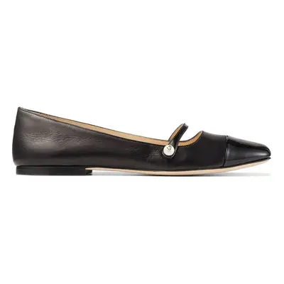 JIMMY CHOO - Elisa Flat Patent Leather Flats