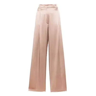 MAX MARA - Satin Wide-leg Silk Trousers