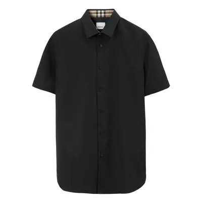 BURBERRY - Ekd Logo Cotton Shirt