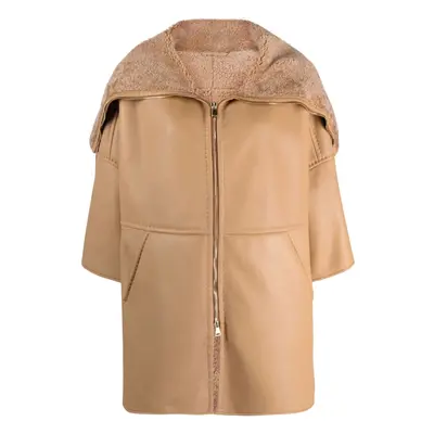 MAX MARA - Pappino Leather Coat