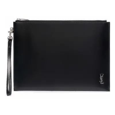 SAINT LAURENT - Cassandre Leather Pouch