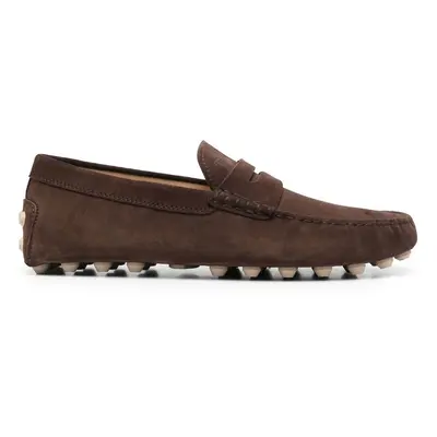 TOD'S - Gommino Suede Leather Loafers