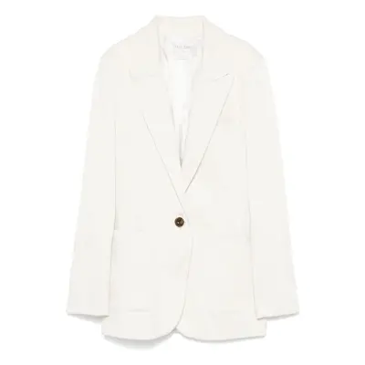 FORTE FORTE - Cotton Single-breasted Blazer Jacket