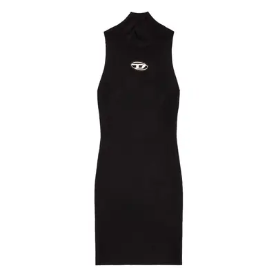 DIESEL - Logo Turtleneck Mini Dress