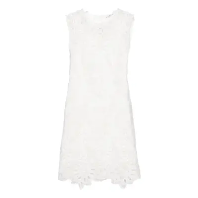 ERMANNO SCERVINO - Embroidered Lace Short Dress