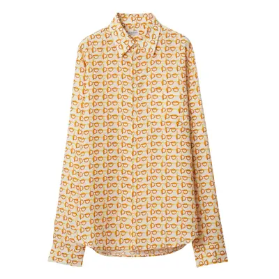 BURBERRY - Printed Silk Shirt