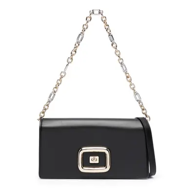 ROGER VIVIER - Viv Choc Patent Leather Chain Bag