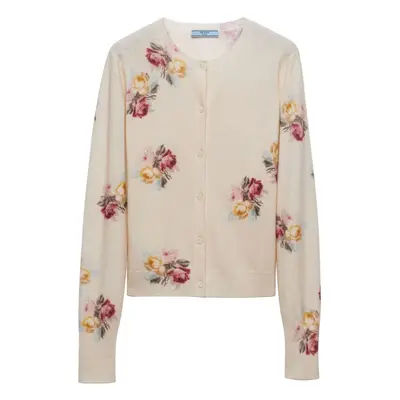 PRADA - Printed Wool Cardigan