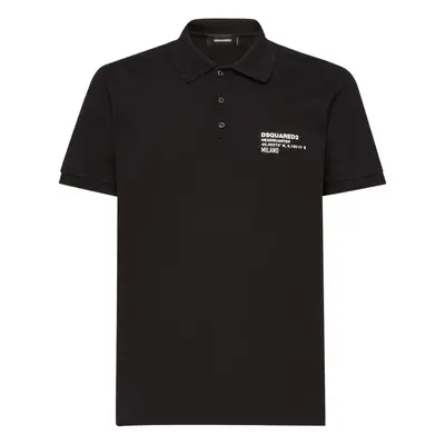 DSQUARED2 - Logo Cotton Polo Shirt