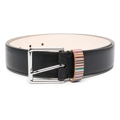 PAUL SMITH - Signature Stripe Leather Belt