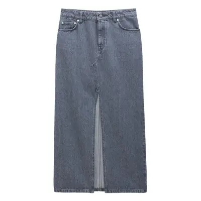 FILIPPA K - Slit Denim Long Skirt