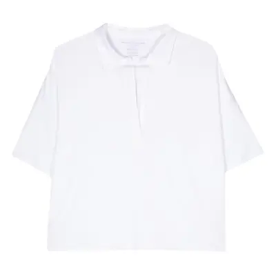 MAJESTIC - Oversized Viscose Polo Shirt