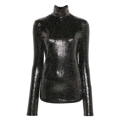 ISABEL MARANT - Joyela Shiny High-neck Top