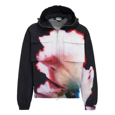 ALEXANDER MCQUEEN - Floral Print Windbreaker Jacket