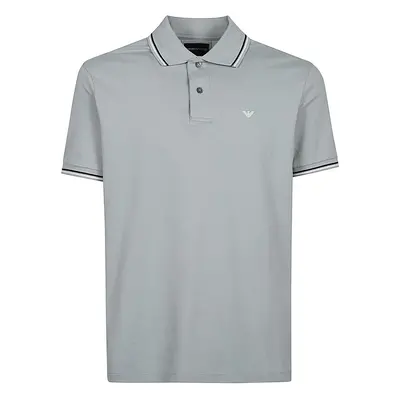 EMPORIO ARMANI - Logo Cotton Polo Shirt