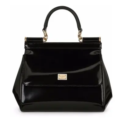 DOLCE & GABBANA - Sicily Medium Leather Handbag