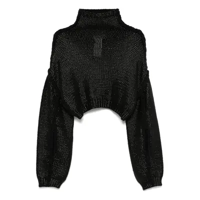 SPORTMAX - Cropped Cotton Sweater