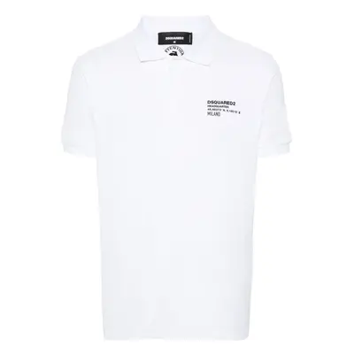 DSQUARED2 - Logo Cotton Polo Shirt