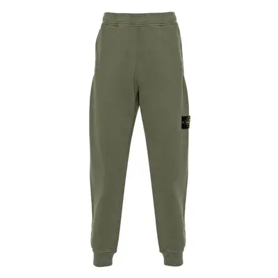 STONE ISLAND - Logo Cotton Sweatpants