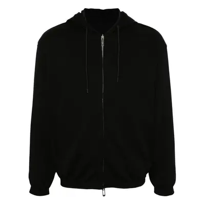 EMPORIO ARMANI - Cotton Zipped Hoodie