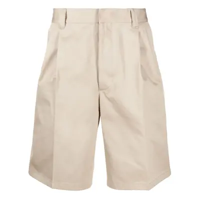 PRADA - Cotton Wide-leg Bermudas