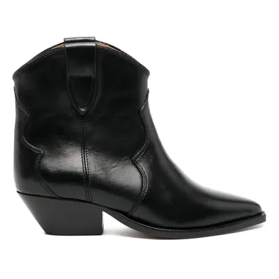 ISABEL MARANT - Dewina Leather Ankle Boots