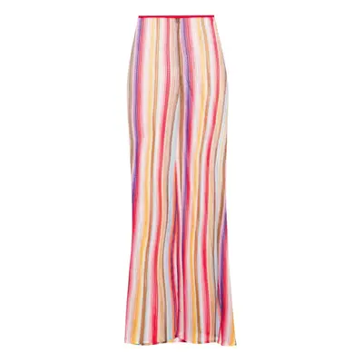 MISSONI BEACHWEAR - High-waisted Flared Trousers