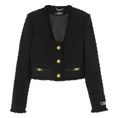 VERSACE - Bouclé Tweed Jacket