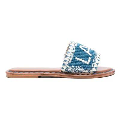 DE SIENA - Lake Como Beads Flat Sandals