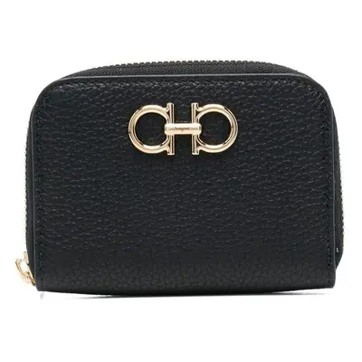 FERRAGAMO - Gancini Leather Zipped Card Case