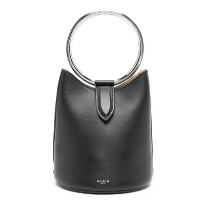 ALAÏA - Ring Mini Leather Bucket Bag