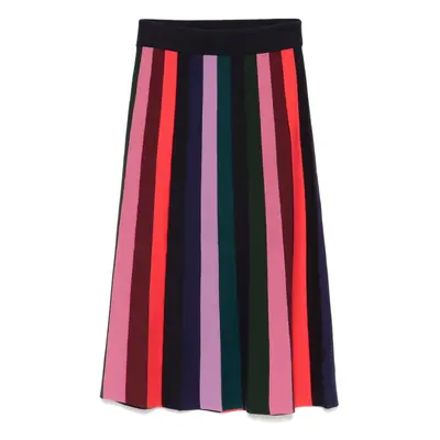 PS PAUL SMITH - Striped Midi Skirt