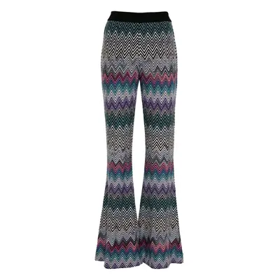 MISSONI - Zig Zag Motif Wool Trousers