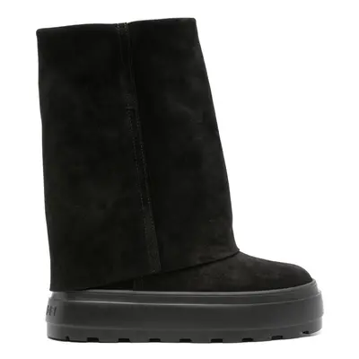 CASADEI - Double Face Suede Leather Boots